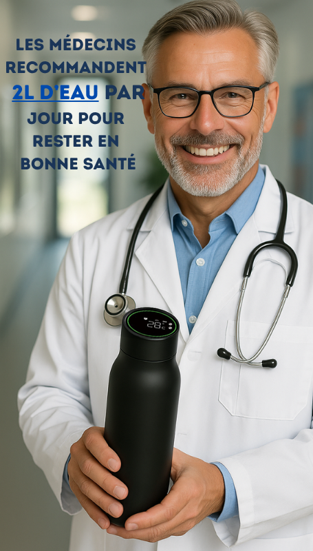 Gourde Hydralys  - Gourde Intelligente Avec Rappel D'Hydratation